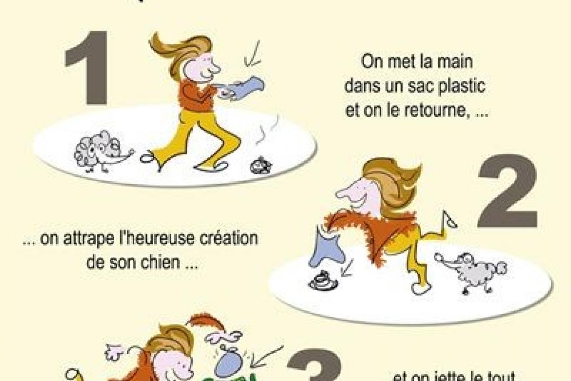 Déjections canines, l'affaire est dans le sac ! 