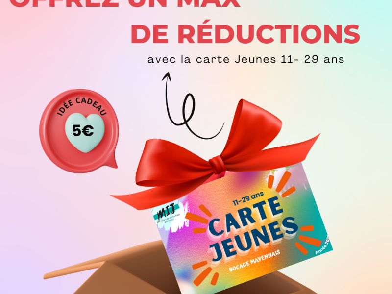 Carte Jeunes 11- 29 ans